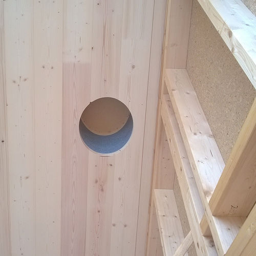 Roof insulating sandwich panel - NLP-NELIPAN® - SIMONIN - wood facing / wood fiber core / high-resistance