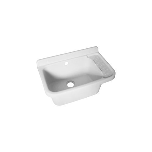 Drop-in sink - PL50-01 - STAMPLAST SRL - polypropylene / single / rectangular