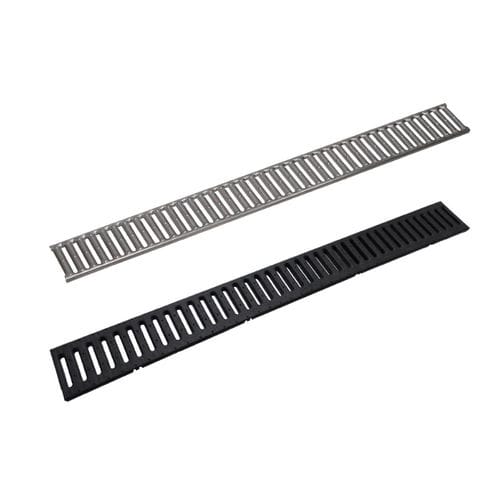 Polypropylene grating for drain channel - COMPACT - STAMPLAST SRL - stainless steel / galvanised steel / for industrial applications