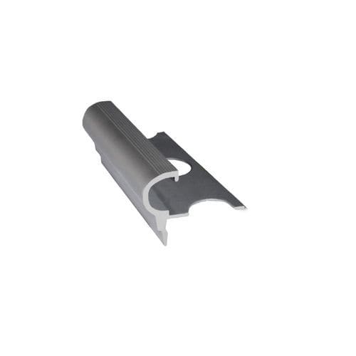 Aluminum edge trim - PRGR13-02 - STAMPLAST SRL - for step / rounded edge