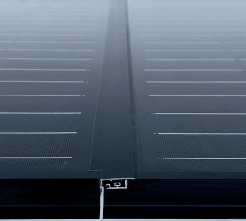 Polycrystalline PV panel - V-SYS - SYSTOVI - for in-roof systems / black