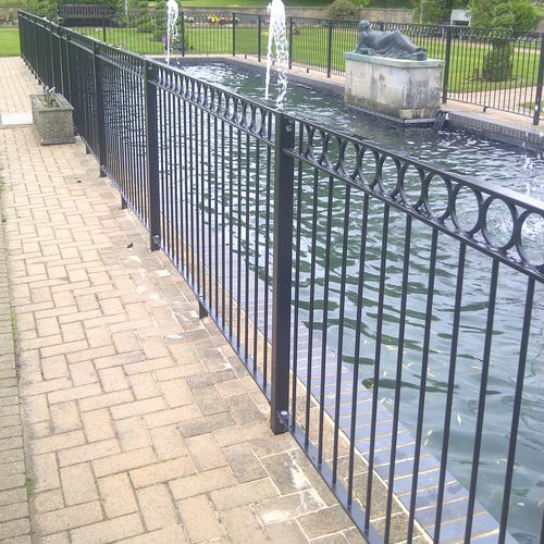 Fence with bars - Holloway - ZAUN FENCING  - garden / for public spaces / playground