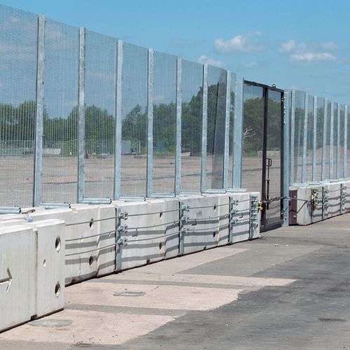 Welded mesh fence - ZAUN FENCING  - cable / commercial / steel