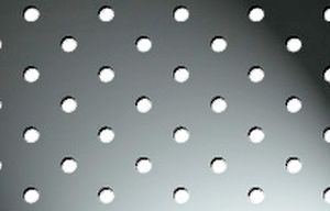 Perforated sheet metal - GATTI PRECORVI France - aluminum / for facade cladding / with round perforations