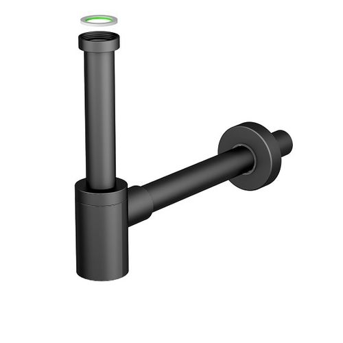 Stainless steel bottle trap - 0521BL32K9 - BONOMINI S.R.L. - black