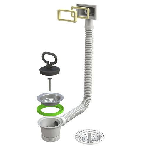 Pressure sink drain - 1942MG64B0 - BONOMINI S.R.L.