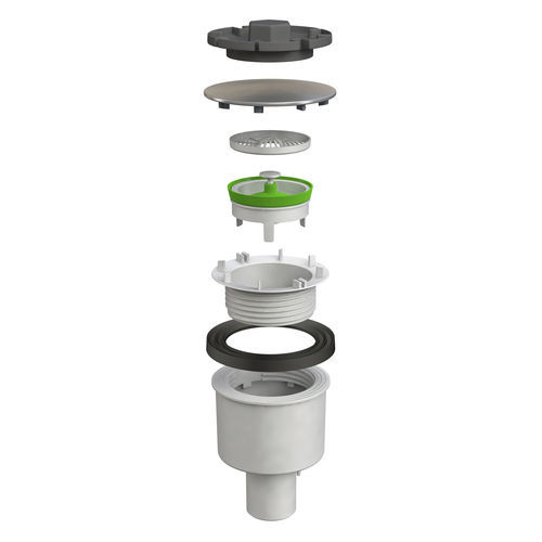 Stainless steel shower drain - 5270AB12B7 - BONOMINI S.R.L. - ABS