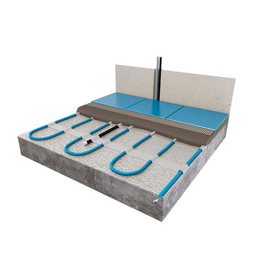 Hot water underfloor heating - C&F TECHNICS / MAGNUM - electric / residential