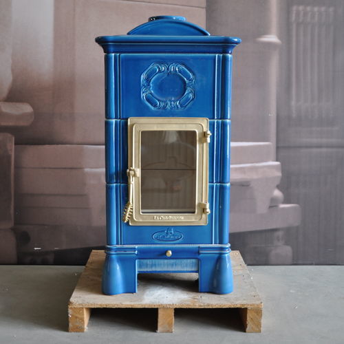 Wood heating stove - ONDA - LA CASTELLAMONTE Stufe di Ceramica - 0 - 5 kW / 5 kW...10 kW / free-standing