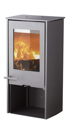 Wood heating stove - MONDO  - LOTUS Heating Systems A/S - contemporary / metal / soapstone