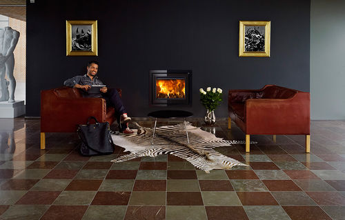 Wood-burning fireplace insert - H570 MAGIC - LOTUS Heating Systems A/S