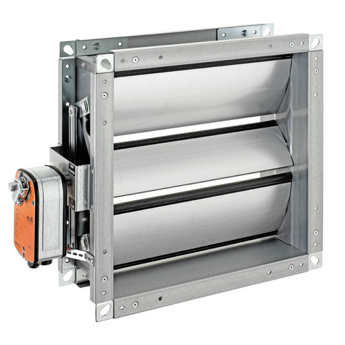Aluminum ventilation damper - RGK SERIES - Lucoma - stainless steel