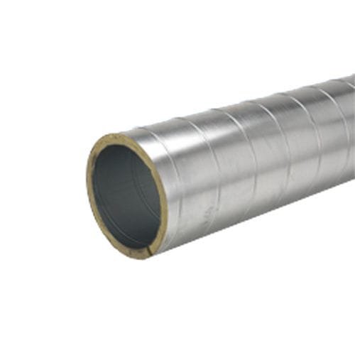 Rigid air duct - SZC - ROCCHEGGIANI SPA - galvanized / thermally-insulated