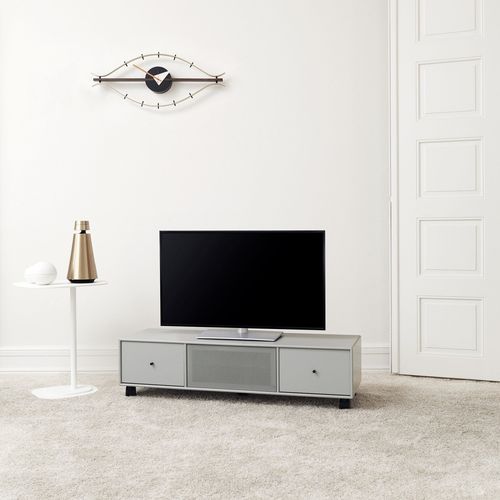 Contemporary TV cabinet - VJ16 - Montana Furniture - lowboard / lacquered MDF / steel