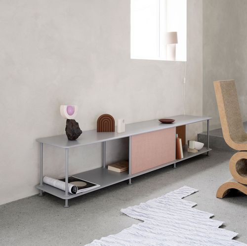 Contemporary shelf - Free 111000 - Montana Furniture - lacquered MDF / lacquered metal / magnetically fixed