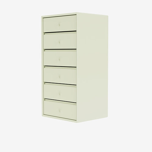 Floor-standing storage cabinet - 1362 - Montana Furniture - wall-mounted / on casters / lacquered MDF