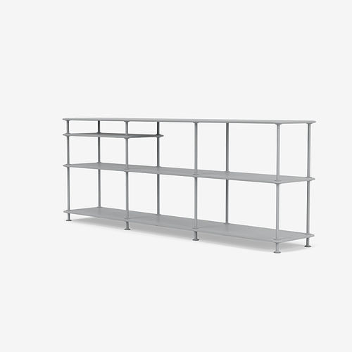 Contemporary shelf - Free 222100 - Montana Furniture - lacquered MDF / lacquered metal / white