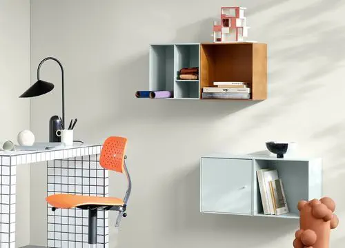 Montana Mini シェルフ 1002 ブラウン Montana Mini 1002 shelf 35x35 cm from Montana - NordicNest.com