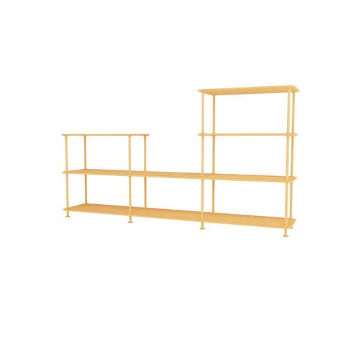 Contemporary shelf - Free 312000 - Montana Furniture - lacquered MDF / lacquered metal / white