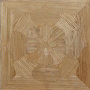 Solid parquet floor - ROSE - BOHEMIAN WORKS - inlaid / lacquered / oiled