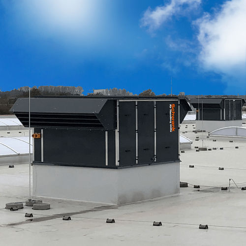 Industrial air handling unit - AEROSCHWANK H-RI - Schwank GmbH - rooftop