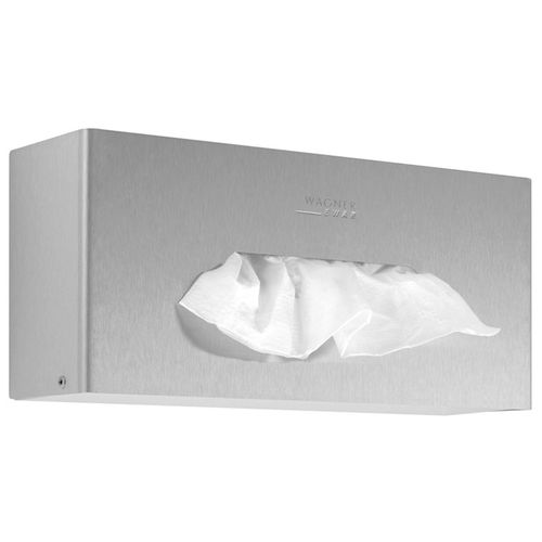 Wall-mounted tissue dispenser - WP118 - ERNST WAGNER GmbH & Co. KG - manual / stainless steel / commercial
