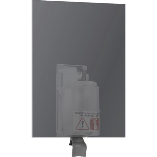 Commercial soap dispenser - WP174 - ERNST WAGNER GmbH & Co. KG - behind the mirror / stainless steel / manual
