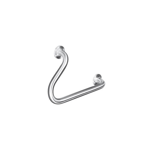 Stainless steel grab bar - BF630 - ERNST WAGNER GmbH & Co. KG - L-shaped / wall-mounted / commercial