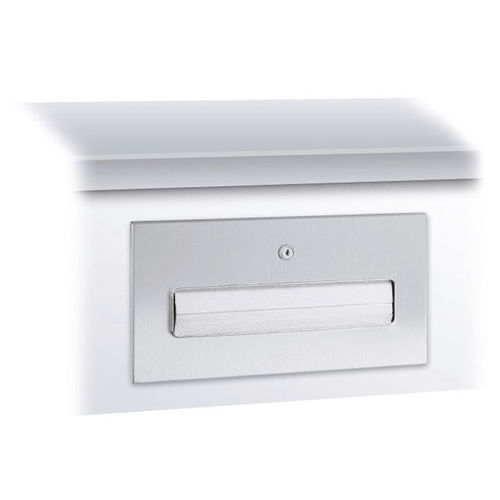 Undercounter paper towel dispenser - WP165 - ERNST WAGNER GmbH & Co. KG - stainless steel / commercial