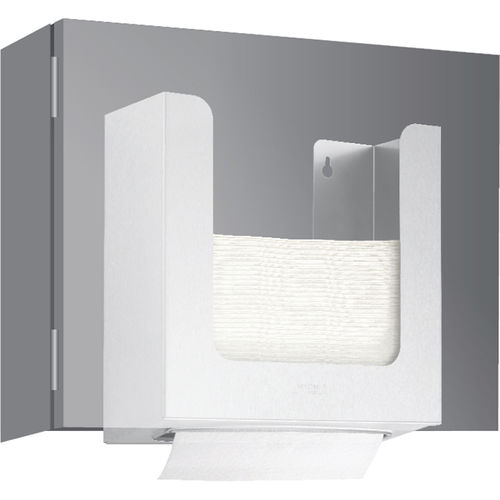 Built-in paper towel dispenser - WP175 - ERNST WAGNER GmbH & Co. KG - stainless steel / commercial