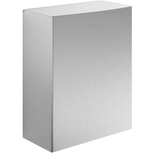 Hygienic trash can - WP179-2 - ERNST WAGNER GmbH & Co. KG - wall-mounted / stainless steel / contemporary