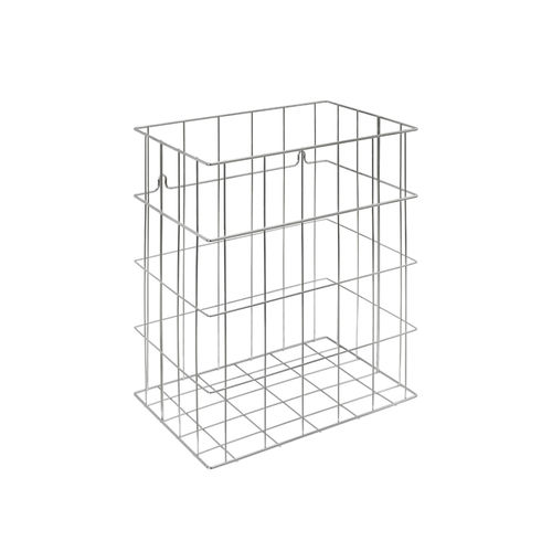 Hygienic trash can - WP201 - ERNST WAGNER GmbH & Co. KG - wall-mounted / chrome steel / without lid