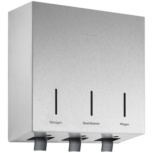 Commercial soap dispenser - WP575 - ERNST WAGNER GmbH & Co. KG - wall-mounted / stainless steel / manual