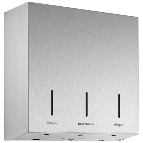 Commercial soap dispenser - WP575E - ERNST WAGNER GmbH & Co. KG - wall-mounted / stainless steel / electronic