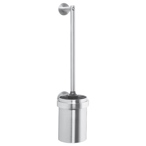 Stainless steel toilet brush holder - AC221 - ERNST WAGNER GmbH & Co. KG - wall-mounted / polished