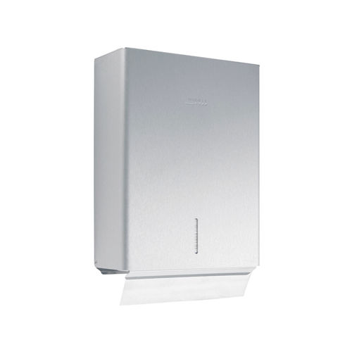 Wall-mounted paper towel dispenser - PP115 - ERNST WAGNER GmbH & Co. KG - stainless steel / commercial