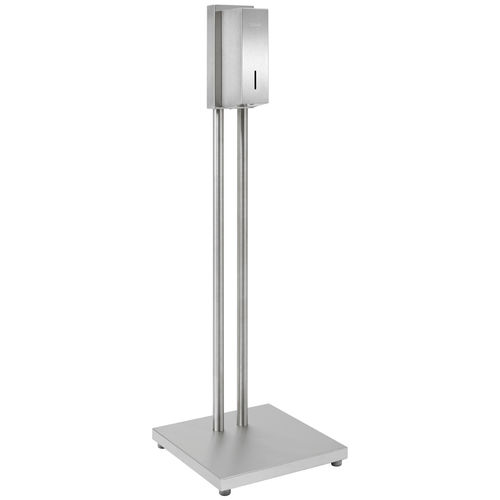 Sanitizer stand - WP102E-7S - ERNST WAGNER GmbH & Co. KG - automatic / touchless / stainless steel