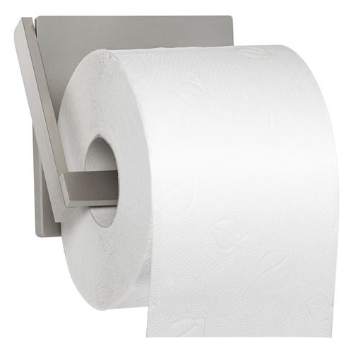Wall-mounted toilet roll holder - AC750 - ERNST WAGNER GmbH & Co. KG - stainless steel / white / commercial