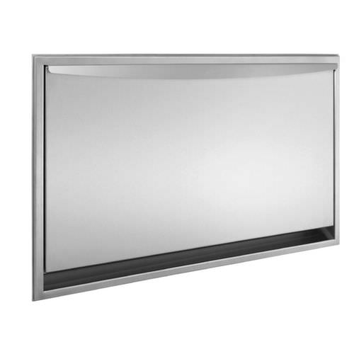 Stainless steel changing table - WP2010 - ERNST WAGNER GmbH & Co. KG - polypropylene / horizontal / commercial