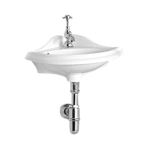 Wall-mounted washbasin - AR036 - Windsor Bathroom Company - ceramic / corner / classic
