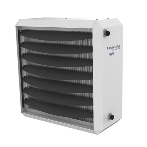 Hot water air heater - WWH 365 - Winterwarm Heating Solutions BV - ceiling-mounted / suspended / wall-mounted
