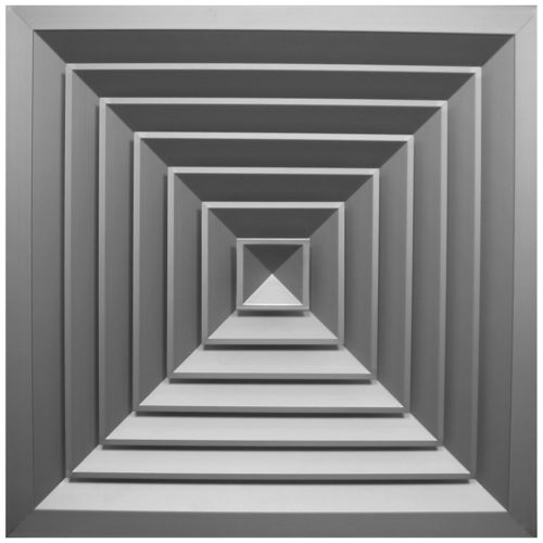 Ceiling air diffuser - AQNA - BROFER SRL - square