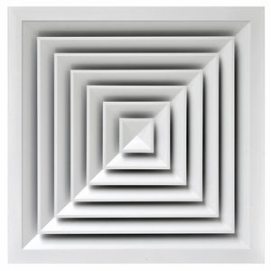 Ceiling air diffuser - AQN - BROFER SRL - square