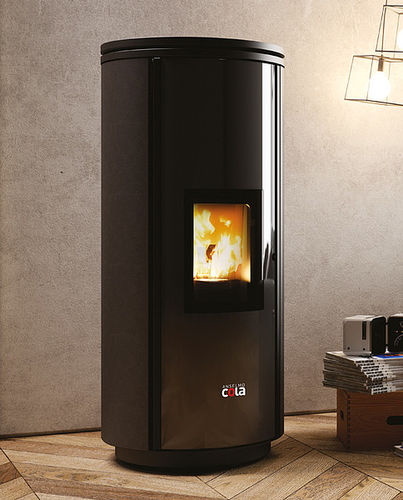 Pellet heating stove - ELEGANT - COLA GF WÄRMETECHNIK - 5 kW...10 kW / 0 - 5 kW / contemporary