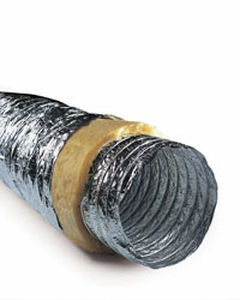 Flexible air duct - SONOAFS-ALU - AFS FLEXIBLE DUCT - aluminum / thermally-insulated