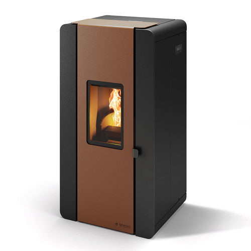 Pellet boiler stove - VENEXIA - CS THERMOS S.R.L. - 10 kW...20 kW / wall-mounted / contemporary