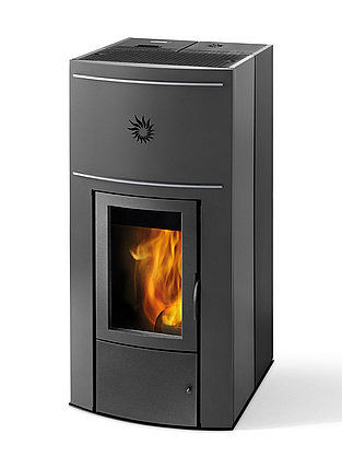 Pellet boiler stove - BIOHYDRA  - CS THERMOS S.R.L. - contemporary / metal