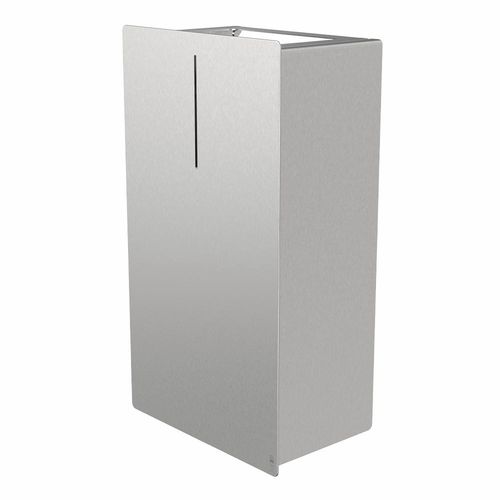 Hygienic trash can - 4090 - DAN DRYER A/S - stainless steel / contemporary / commercial