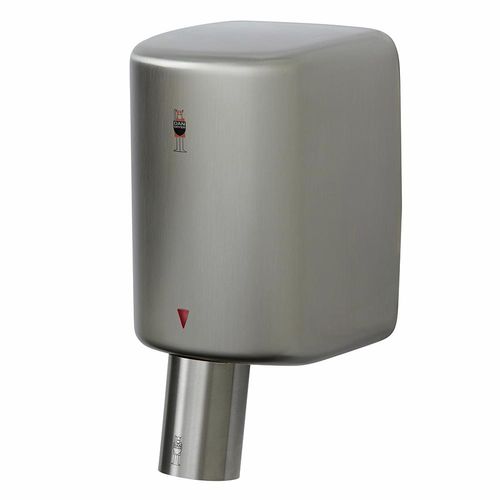Automatic hand dryer - 244 - DAN DRYER A/S - wall-mounted / brushed stainless steel / high-speed