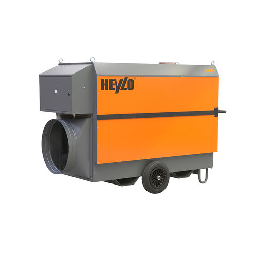 Fuel oil air heater - K 160 - Dantherm Group A/S - free-standing / mobile